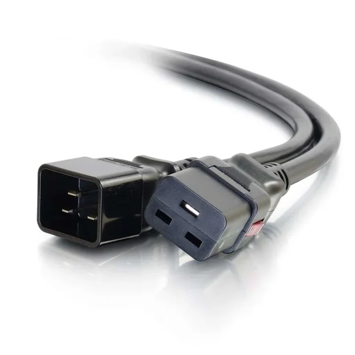 C2G 4.5m, C20/C19 Negro 4,5 m C20 acoplador C19 acoplador