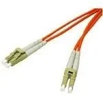 C2G 7m LC/LC LSZH Duplex 50/125 Multimode Fibre Patch Cable cable de fibra optica Naranja