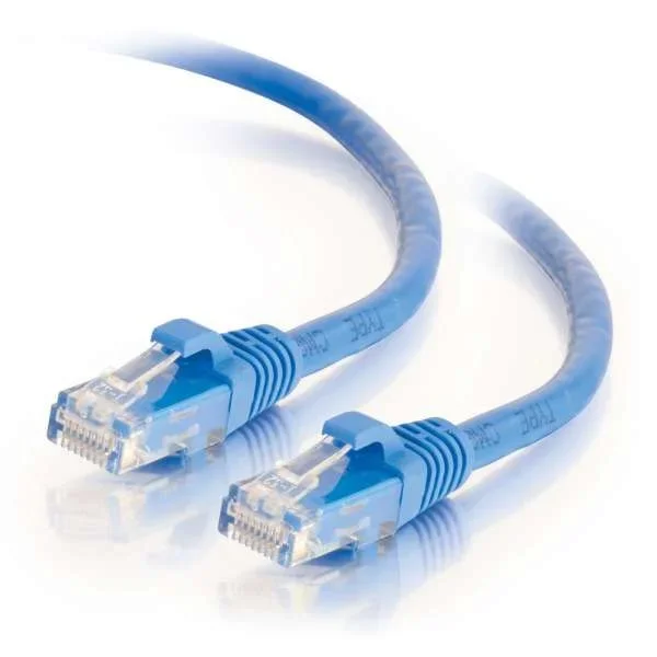 C2G Cable de conexión de red LSZH UTP, Cat6A, de 1,5 m – Azul