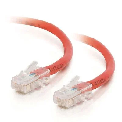 C2G Cat5E Assembled UTP Patch Cable Red 10m cable de red Rojo