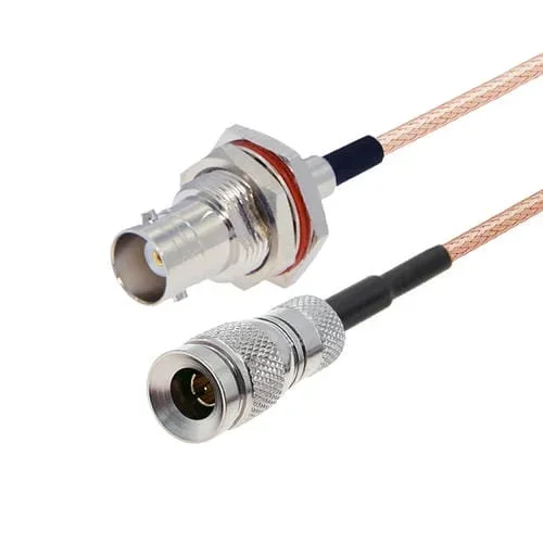 Cable Adaptador RF RG179 50 cm CC4 Macho a BNC Hembra