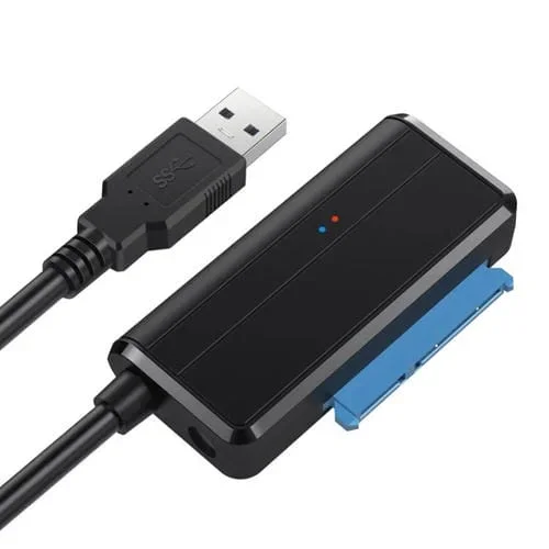 Cable Adaptador USB 3.0 a SATA T04 para Disco Duro 2.5 y 3.5 Pulgadas
