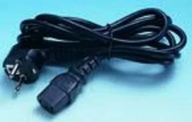 Cable Alimentacion Iec320-c13 A Schuko 1,8m Negro Pc-186-vde