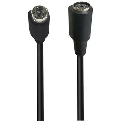 Cable de Audio/Video Mini Din 5 Pines 1,8 m Macho a Hembra Recto