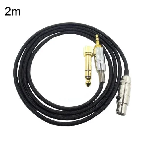 Cable de Auriculares Mini Línea de Actualización para K240 K141 K271 K702 Q701 K712 (Negro)