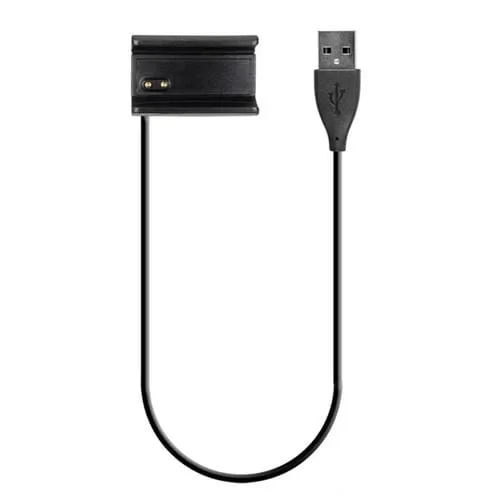 Cable de Carga para Fitbit Alta 55 Cm con Función de Reinicio (Negro)