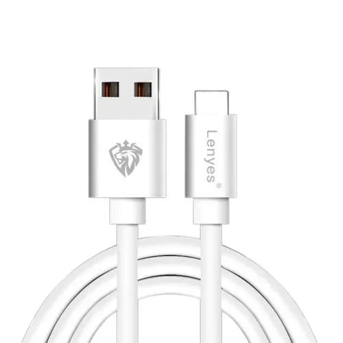 Cable de carga rápida Lenyes LC701 2M 2.0A USB A 8 Pines PVC