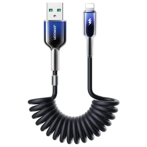 Cable de Datos Carga Rápida Joyroom S-A43 USB A 8 Pines 1,5 m (Negro)