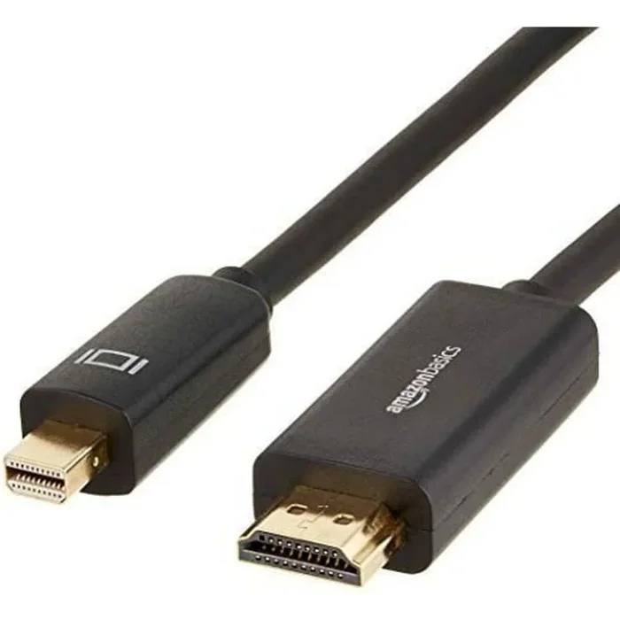 Cable displayport a hdmi amazon basics azdphd03 0,9 m negro (reacondicionado a)