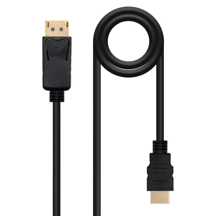 Cable Displayport A Hdmi Negro 10m Nanocable 10.15.4310