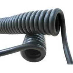Cable Espiral 2x1mm Negro 300/500V 5,6mts Estirado