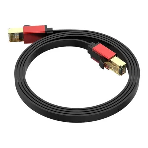 Cable Ethernet Cat 8 para LAN 40 Gbps 15 Metros (Rojo)