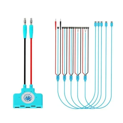 Cable Extensor de Alimentación y Cable de Arranque Maant Kj-3 Teléfono Android de 15 Puertos