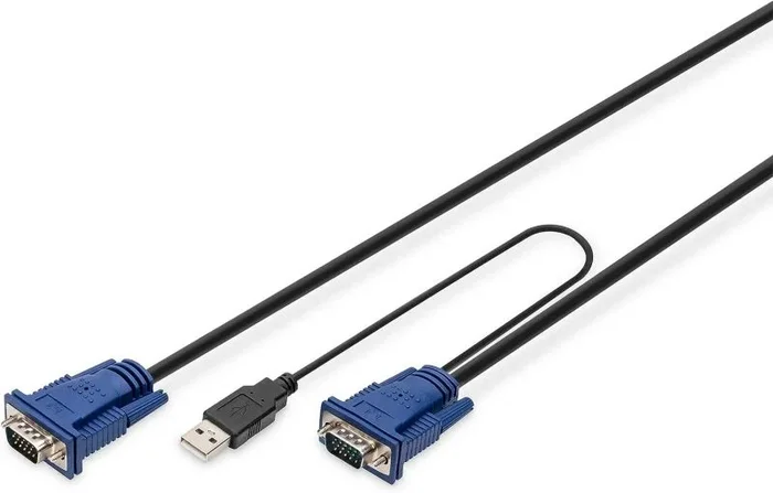 Cable KVM VGA PS/2 USB 3m