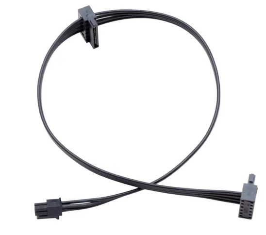 Cable mini power 350mm h2x4p p4.2 brass