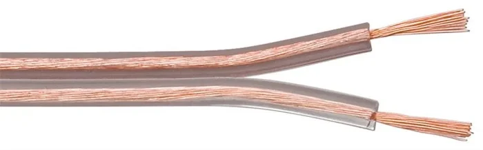 Cable Paralelo 2×2,5mm TRANSPARENTE Polarizado (100 M.)