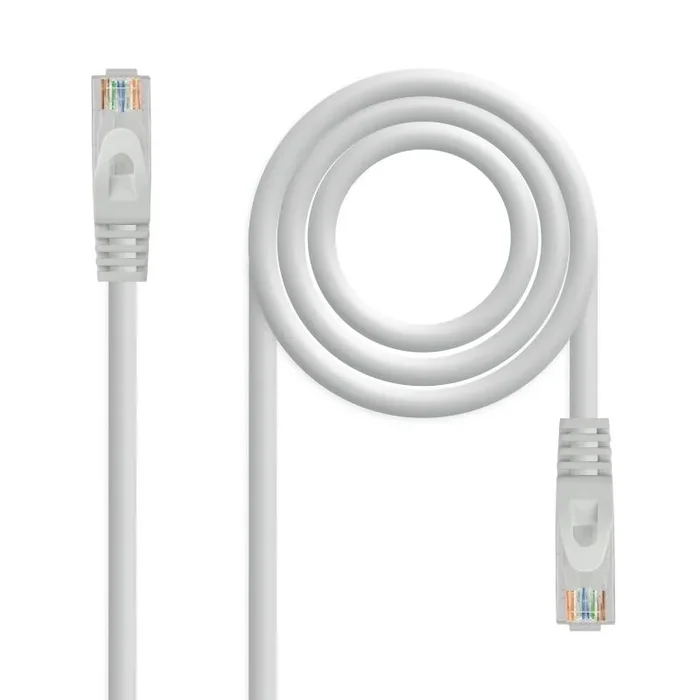 Cable Red Latiguillo RJ45 UTP Cat6a LSZH CU AWG24 GRIS 5m