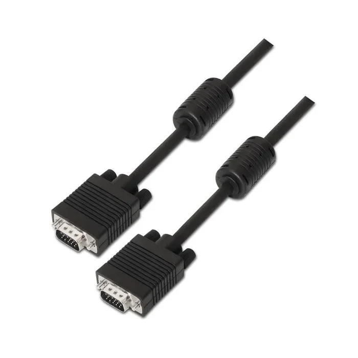 Cable SVGA Macho-Macho HDB15 Con Ferrita 2m