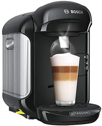Cafetera bosch tassimo vivy 2 tas1402v sistema codigo de barras intellibrew color negro