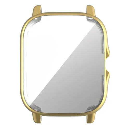 Caja de Reloj TPU para Amazfit GTS 2 Galvanoplastia Cobertura Completa (Oro)
