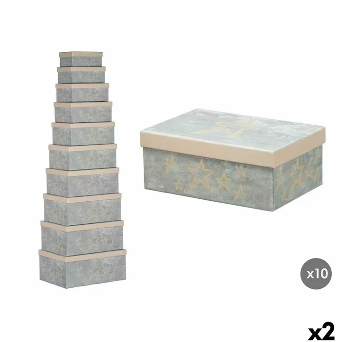 Caja Decorativa Pincello 64 Crema Cartón (2 Unidades) – Marca: Pincello – EAN: 4899888768968