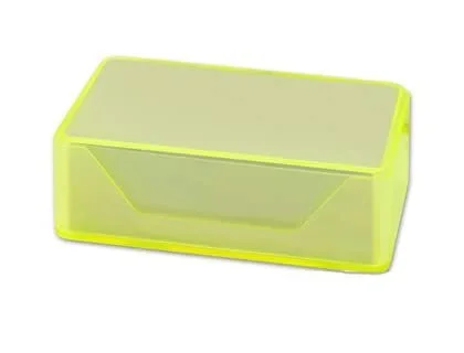 Caja para tarjetas de visitas liderpapel 110x65x30 mm