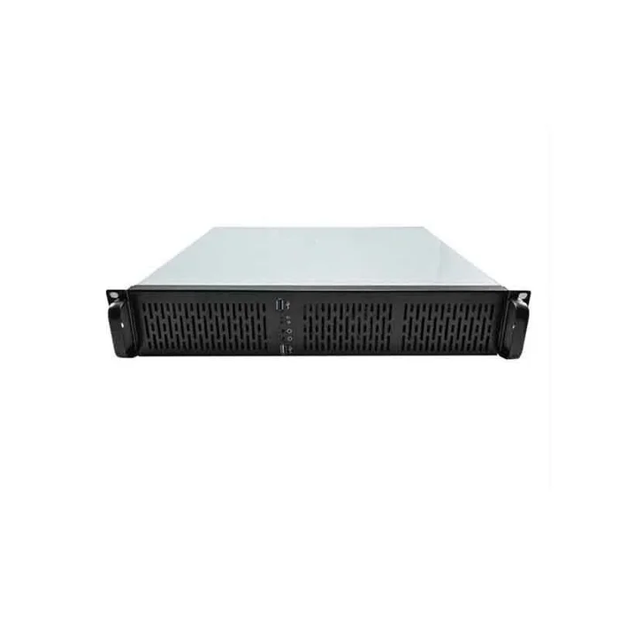 Caja Rack 19 2u Unyka Uk2129 Rejilla Frontal Con Filtro Antipolvo Usb 2.0 Y 3.0