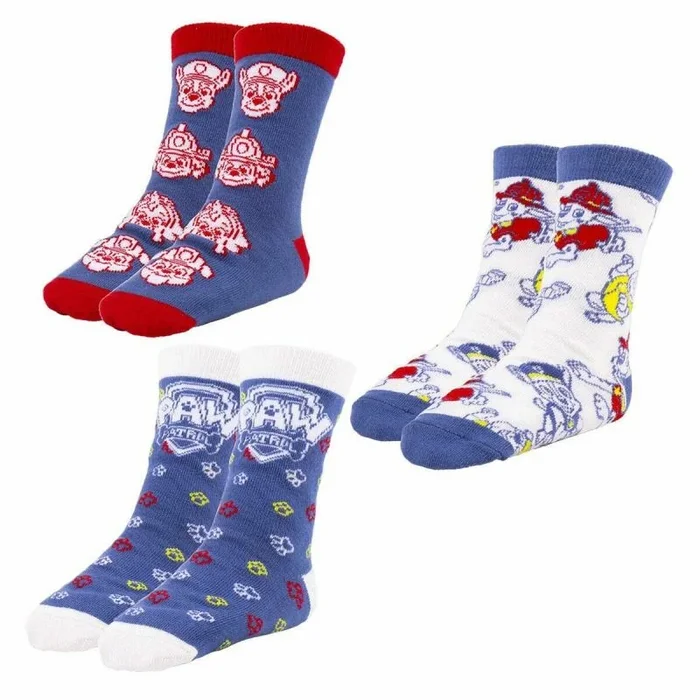 Calcetines The Paw Patrol 3 pares Multicolor 27-30