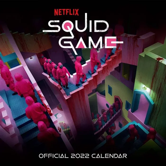 Calendario 2022 30×30 el juego del calamar