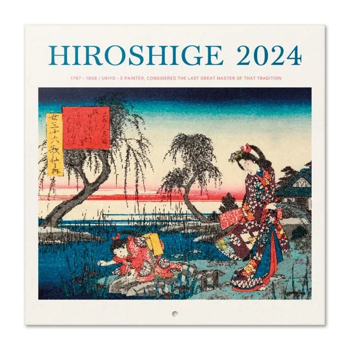 Calendario 2024 30×30 hiroshige