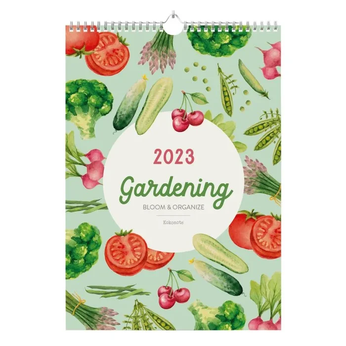 Calendario a3 2023 gardening kokonote