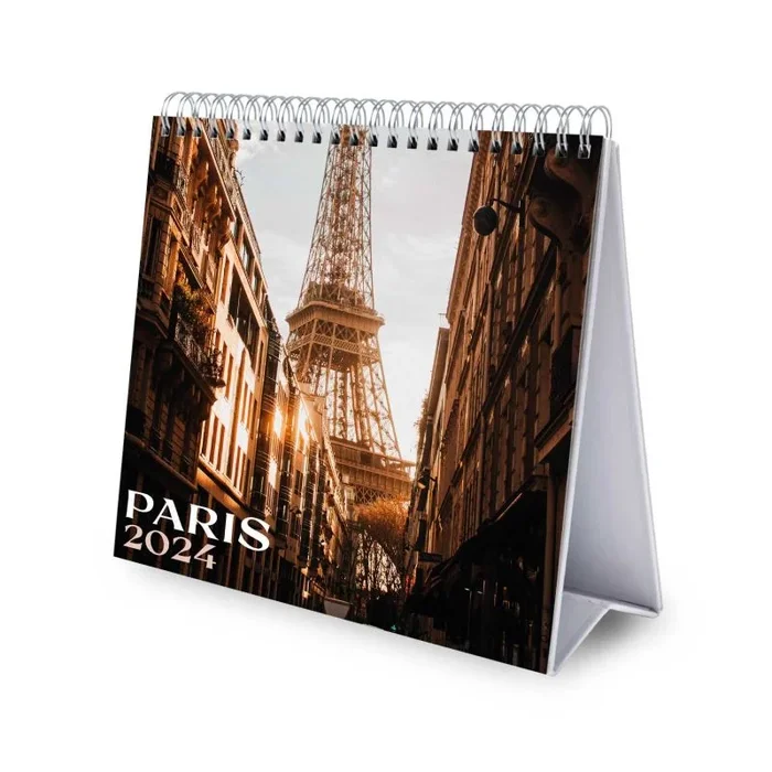 Calendario de escritorio deluxe 2024 paris