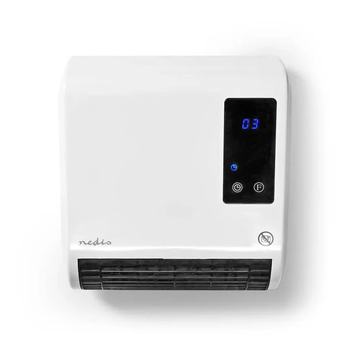 Calentadores de baño | 2000 w | termostato ajustable | 2 modos de calor | ip22 | mando a distancia | blanco
