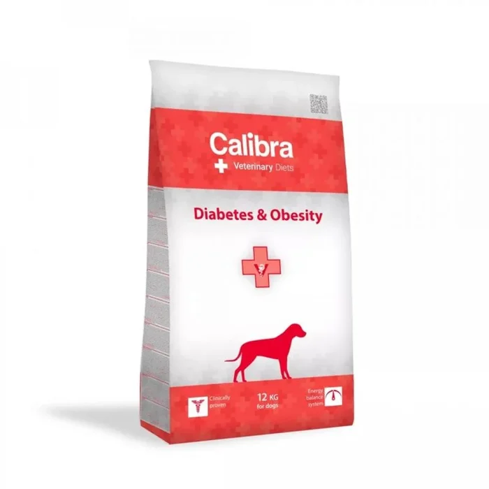 Calibra veterinary diets diabetes /obesity – karma dla psa – 12 kg
