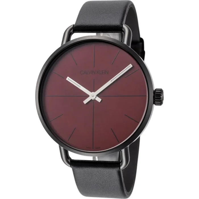Calvin Klein Reloj Analógico para Hombre de Cuarzo con Correa en Cuero Genuino K7B214CP