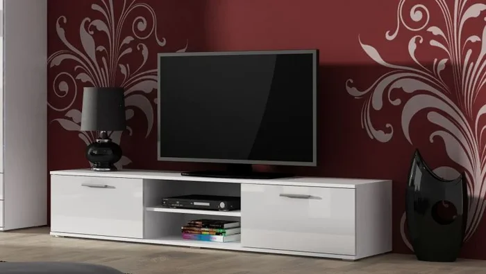Cama SOHORTV180BI/BI Mueble de TV y centro de entretenimiento 1 estanterías