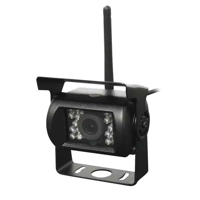 Cámara Inalámbrica Wirless 2.4G de visión trasera y aparcamiento con IR para todo tipo de vehículos y óptica Sharp CCD