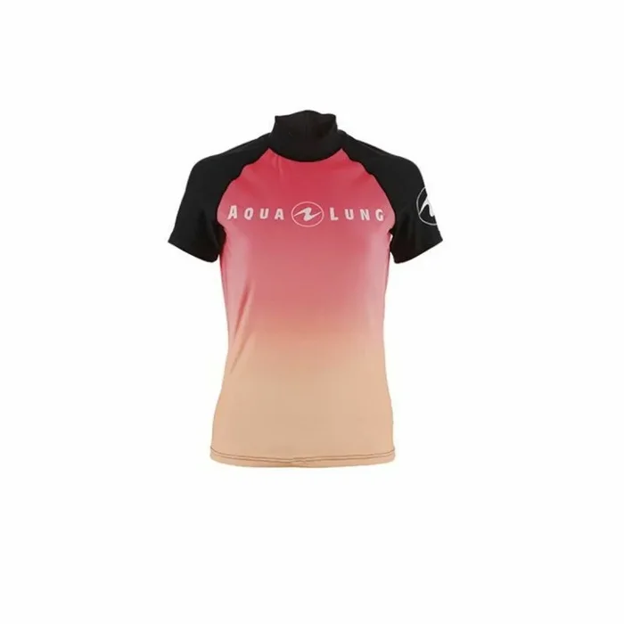 Camiseta de Baño Aqua Sphere Rash Guard Rosa Mujer S