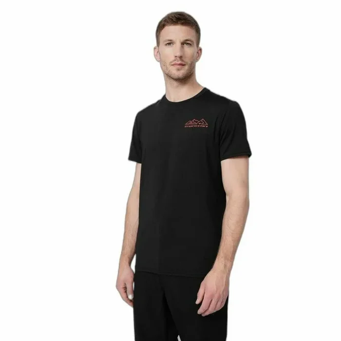 Camiseta de Manga Corta Hombre 4F Fnk M209 Negro M