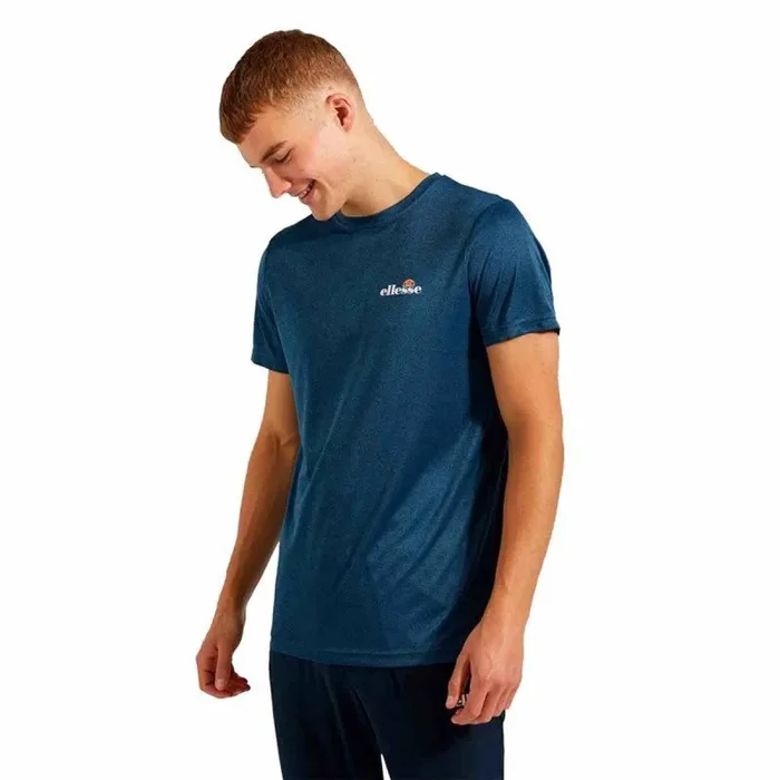 Camiseta de Manga Corta Hombre Ellesse Malbe Azul L