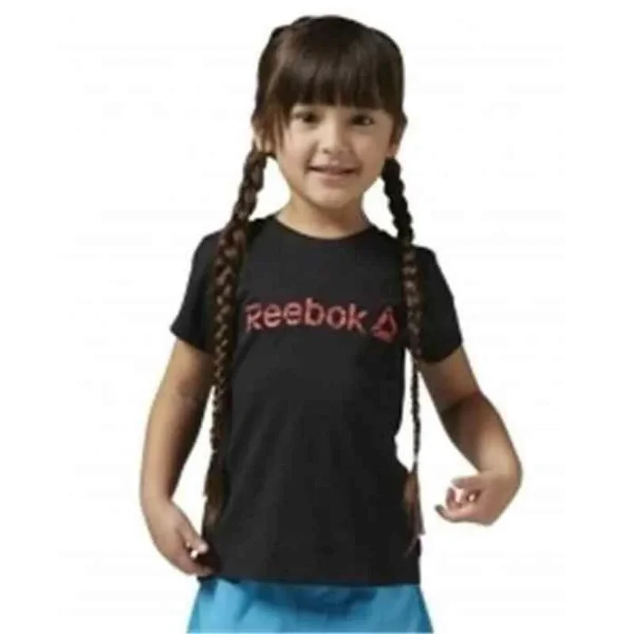 Camiseta de Manga Corta Infantil Reebok G ES Tee Bas Negro M