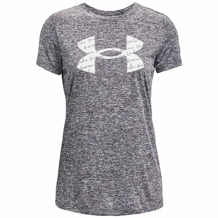 Camiseta de Manga Corta Mujer Under Armour Tech Twist Gris S