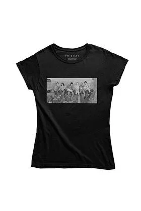 Camiseta friends andamio b/n 2xl