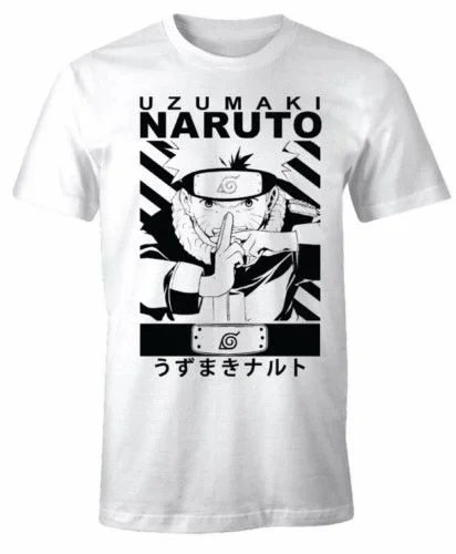 Camiseta naruto blanco t-xxl