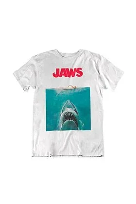 Camiseta tiburon poster unisex talla l tiburon