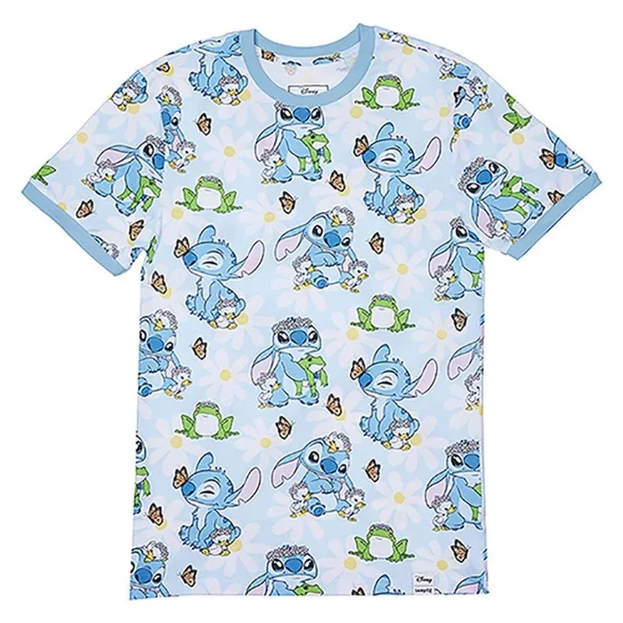 Camiseta unisex lilo & stitch primavera m