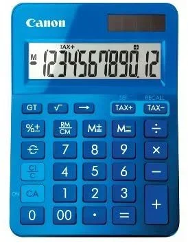 Canon LS-123k calculadora Escritorio Calculadora básica Azul