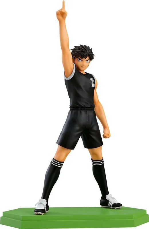 Captain tsubasa estatua pvc pop up parade kojiro hyuga 17 cm