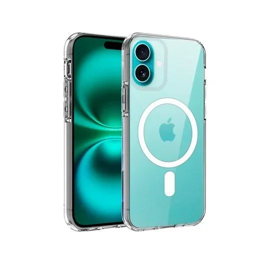 Carcasa Cool para iPhone 16 Plus Magnética Transparente