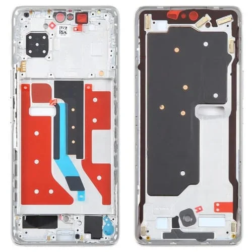 Carcasa Frontal Pantalla LCD Marco Bisel Placa Honor 80 Pro (Plata) Original